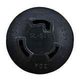 Parkworld 65399 NEMA L6-20P to L5-20R Adapter Cord, Output 20amp 125volt 1.5FT