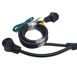 Parkworld 60318 Splitter, NEMA 10-30 Male Plug to Dryer 10-30 & RV/EV 14-50 Female Receptacle, Dryer 30 AMP 3-prong Y Adapter Cord