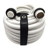 Parkworld  Marine Shore Power Extension Cord 50 AMP, Marine 50amp Shore Power Cord, NEMA SS2-50 male to female 50A 125V/250V