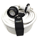 Parkworld RV/Camper/Marine Shore Power 30A Extension Cord, NEMA L5-30 Extension Cord Twist Lock, Female with Locking Ring