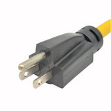 Parkworld 885460 Adapter Cord 5-15 Male Plug to Locking L14-20 Female Receptacle 8 inch