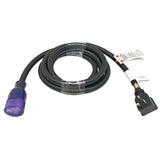 Parkworld NEMA 5-20 Extension Cord 5-20P to 5-20R (T Blade Female Also for 5-15R Adapter) 125V, 20A, 2500W