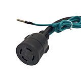 Parkworld 79292 Adapter Cord NEMA 10-50P to L14-30R Female, 30A, 125V/250V, 18 inches