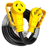 Parkworld EV Extension Cord, Dryer 3-Prong NEMA 10-30 Extension Cord, EV 10-30P to 10-30R, 30A, 125V/250V, 7500W
