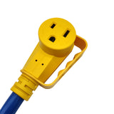 Parkworld Welder 50A Extension Cord 3-Prong 50amp NEMA 6-50 Extension Cord (8AWG) Molded Connector with Lighted and Handle