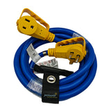 Parkworld Welder 50A Extension Cord 3-Prong 50amp NEMA 6-50 Extension Cord (8AWG) Molded Connector with Lighted and Handle