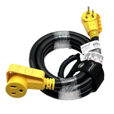Parkworld 6 AWG NEMA 6-50 Extension Cord for Welder and EV Charger, 6 Gauge Welder Extension Cord, 3-Prong, 50 AMP, 250 Volts, 12500 Watts