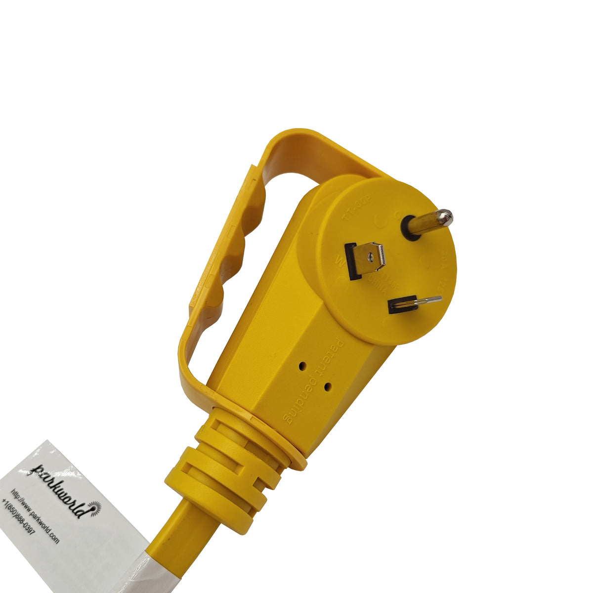 Parkworld RV 30A to (3) 15A Tri Outlet Household Adapter Cord 125V, Ma