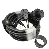 Parkworld RV Shore Power 30A Adapter Extension Cord TT-30P to L5-30R
