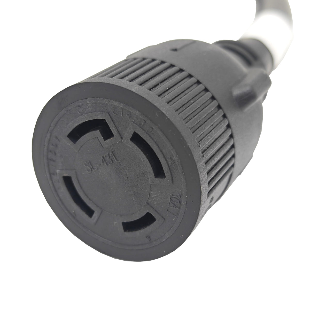 Parkworld 79285 Generator NEMA L14-30R to SS2-50R, 4 Prong 30 AMP Fema