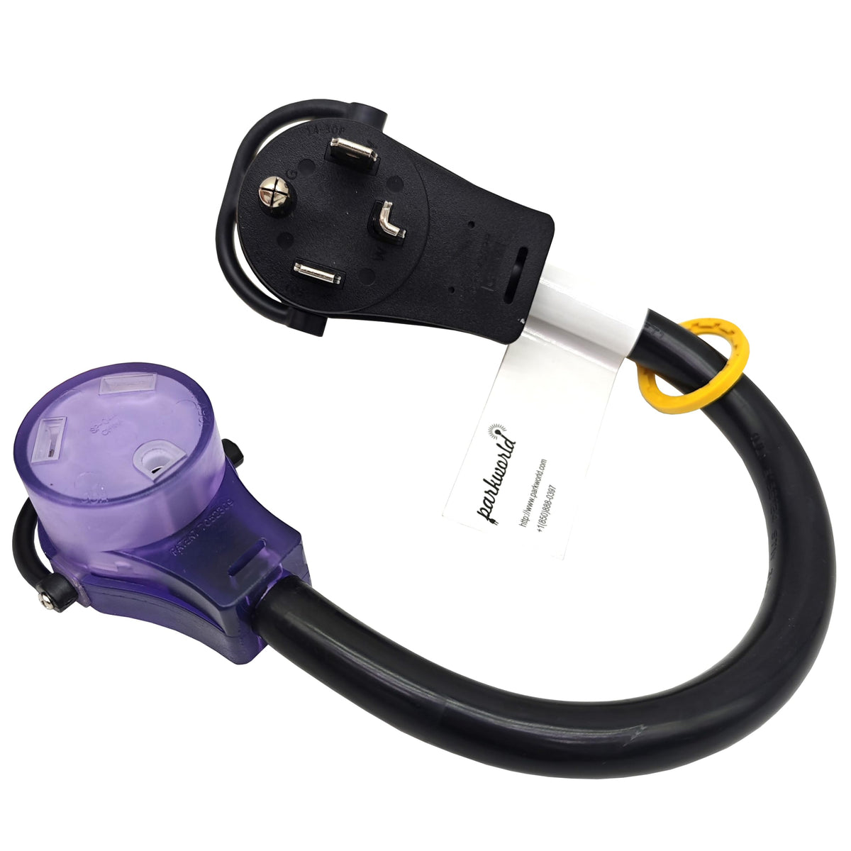 Parkworld 79476 Dryer Piggy-Back Adapter Splitter Cord NEMA 14-30P to