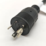 Parkworld 65399 NEMA L6-20P to L5-20R Adapter Cord, Output 20amp 125volt 1.5FT