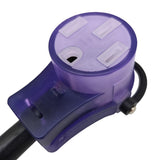 Parkworld 79407 Dryer Piggy-Back Adapter Splitter Cord NEMA 14-30P to 14-30R 30A 125V/250V & 14-50R 30A 125V/250V 1.5 Feet