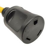 Parkworld 78868 NEMA 6-20P to TT-30R Straight RV 30A Outlet, Output 2- Amp 125 Volt 2500 Watts, 2FT