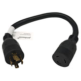 Parkworld 885279 Generator Adapter Cord 20 AMP 4-Prong Locking L14-20 Plug to 3-Prong Locking L5-20 Receptacle