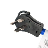 Parkworld 886740 RV 14-50P Male Right Angle with Handle to Welder Right Angle 6-30R Female 40AMP Adapter Cord