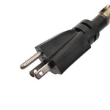 Parkworld 69779 UL Listed NEMA 5-15 Extension Cord 12 Gauge Heavy Duty, Tri Outlet Household Regular 15A 5-15P to (3) 5-15R female3 125V, 20A, 2500W (100FT)
