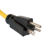 Parkworld Adapter Power Cord 20 AMP 6-20 Plug Right Angle to Twist Lock L6-20 Receptacle