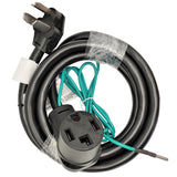 Parkworld 60011 Dryer Adapter Cord NEMA 10-30P Male to 14-30R Female, 30A, 250V
