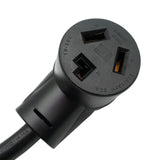 Parkworld 60097 Generator Adapter Cord NEMA L5-30 Plug Male to Dryer 10-30 Receptacle Female (Output 125V)