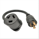 Parkworld 60097 Generator Adapter Cord NEMA L5-30 Plug Male to Dryer 10-30 Receptacle Female (Output 125V)