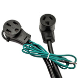 Parkworld 60318 Splitter, NEMA 10-30 Male Plug to Dryer 10-30 & RV/EV 14-50 Female Receptacle, Dryer 30 AMP 3-prong Y Adapter Cord
