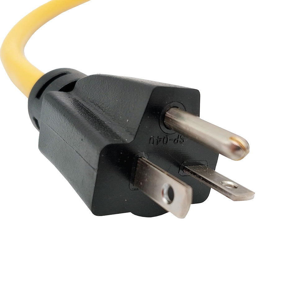 Parkworld 60509 NEMA 6-20 Splitter, 6-20P to (2) 6-20R (T-Blade