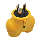 Parkworld 60905 NEMA L6-20 Splitter Adapter, Generator 20 AMP 3-Prong 250V Twist Lock Male Plug L6-20P to (2) L6-20R Female Receptacle