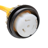 Parkworld  Marine Shore Power Extension Cord 50 AMP, Marine 50amp Shore Power Cord, NEMA SS2-50 male to female 50A 125V/250V
