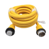 Parkworld  Marine Shore Power Extension Cord 50 AMP, Marine 50amp Shore Power Cord, NEMA SS2-50 male to female 50A 125V/250V