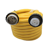 Parkworld  Marine Shore Power Extension Cord 50 AMP, Marine 50amp Shore Power Cord, NEMA SS2-50 male to female 50A 125V/250V
