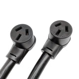 Parkworld 61056 NEMA 10-50 Splitter Cord, Industrial Male Plug 10-50P to (2) 10-50R Female connectors, 3 feet