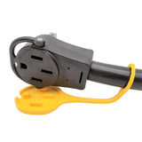 Parkworld 61148 RV Splitter Adapter Cord 14-50P to 14-50R 50A 125V/250V & (3)5-15R Household Tri Outlet 15A 125V