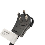 Parkworld 61124 RV 50A Splitter Adapter Cord 14-50P to 14-50R & RV/Marine 30A Shore Power L5-30R (1.5FT)