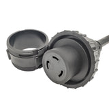 Parkworld 61124 RV 50A Splitter Adapter Cord 14-50P to 14-50R & RV/Marine 30A Shore Power L5-30R (1.5FT)