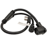 Parkworld 4-Prong Dryer Splitter to 6-20R, NEMA 14-30P Male Plug to 14-30R & 6-20R (T-Blade Also for 6-15R) Female Receptacle