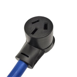 Parkworld 61629 Welder Adapter Cord NEMA 6-30P to 10-50R 18 inch Right Angle Connector