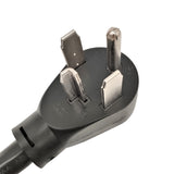 Parkworld 61735 Adapter Cord 4 Prong Dryer Plug 14-30P to 14-60R Welder Receptacle, NEMA 14-30 Dryer Male to NEMA 14-60R Welder Female, 30A, 125V/250V 1.5FT