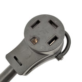 Parkworld 61735 Adapter Cord 4 Prong Dryer Plug 14-30P to 14-60R Welder Receptacle, NEMA 14-30 Dryer Male to NEMA 14-60R Welder Female, 30A, 125V/250V 1.5FT