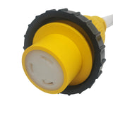 Parkworld 62145 Generator NEMA L5-30R to L5-30R, 3 Prong 30 AMP Female to Female Adapter Cord 18 inches