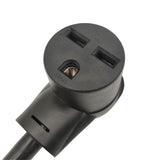 Parkworld 62046 RV 50A Splitter Adapter Cord 14-50P to 14-50R & 6-30R Industry 3-Prong 30A 250V Female (1.5FT)