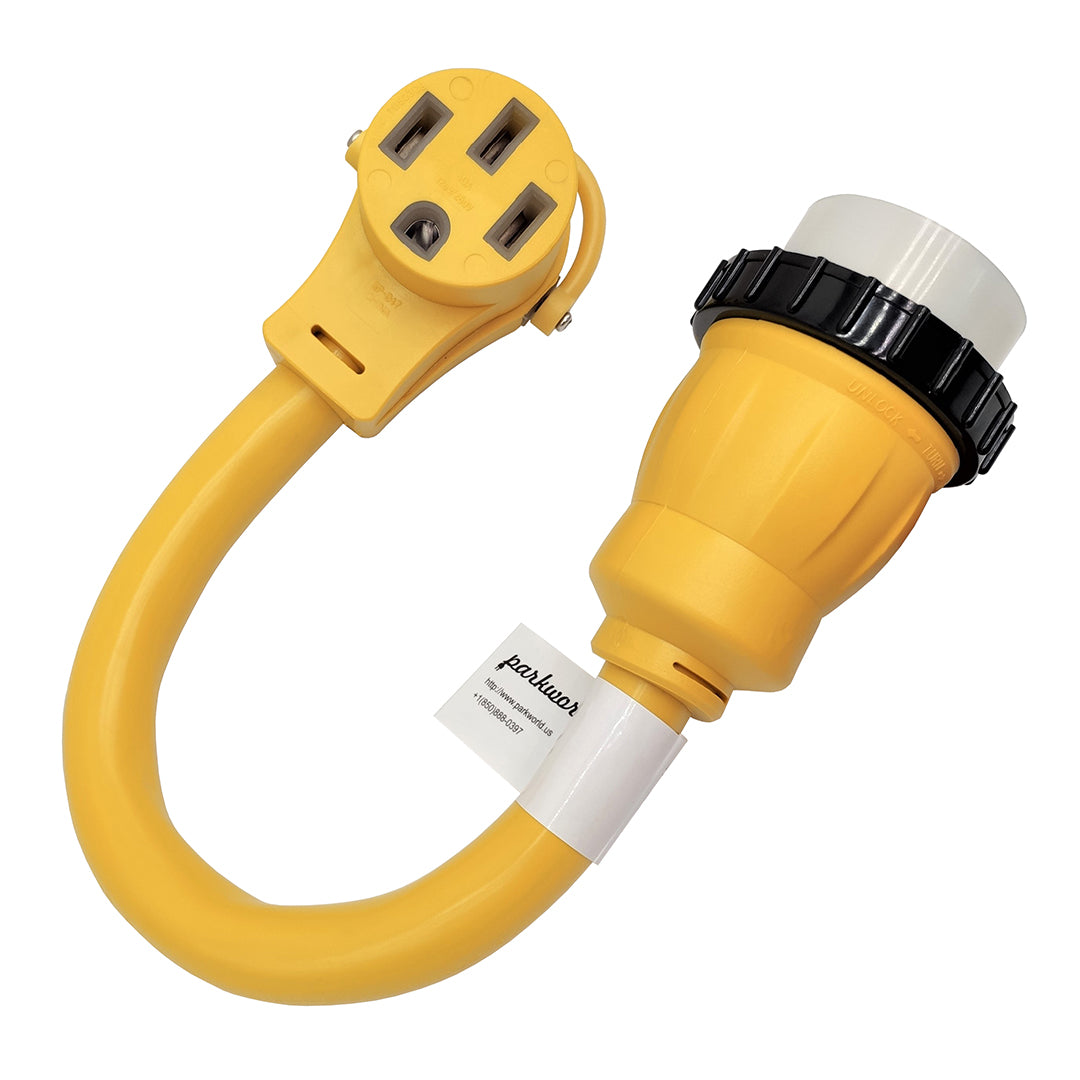 Parkworld 62107 Generator/Shore Power 125V 50A Twist Lock Plug NEMA SS