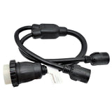 Parkworld 62626 Splitter Marine Shore Power Y Adapter, Generator SS2-50P Male 50A Plug to (2) L6-30R Female Dual 30A 250V Receptacle
