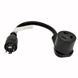 Parkworld 62749 AC Power Adapter Cord NEMA L14-20P Male to 10-30R Dryer 30A Outlet, Output 20 Amp 125/250 Volt, 1.5FT