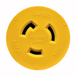 Parkworld 62909 30 AMP Generator Adapter 4-Prong Locking L14-30P Plug to 3-Prong Locking L6-20R Receptacle 250 Volt