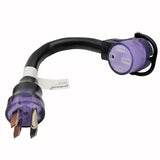 Parkworld RV /EV 50A Extension Cord, NEMA 14-50 Extension Cord, NEMA 14-50P to 14-50R Straight Plug for Generator