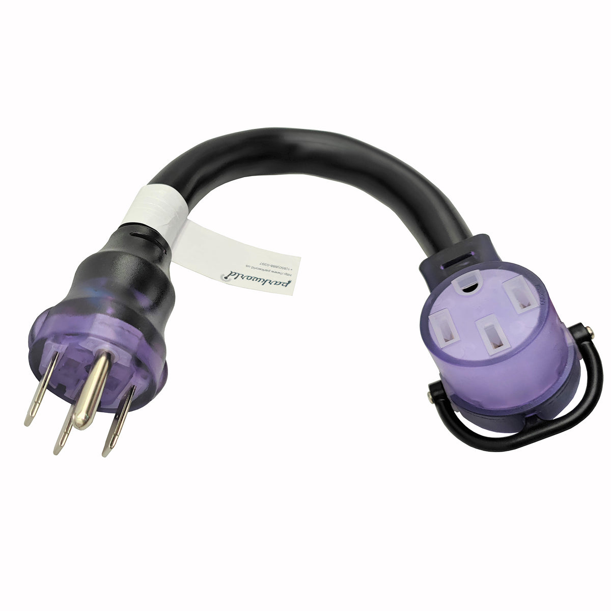 Parkworld NEMA 14-50 Extension Cord for RV Hookup and EV Charger, 4-Pr