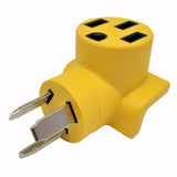 Parkworld 63050 EV Charging Adapter NEMA 10-30P to 14-50R One Piece Compact Adapter (ONLY for EV or Tesla use, NOT for RV)