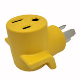 Parkworld 63098 NEMA 10-50P to 6-50R One Piece Compact Electric Oven or Stove to Welder Adapter