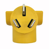 Parkworld 63098 NEMA 10-50P to 6-50R One Piece Compact Electric Oven or Stove to Welder Adapter
